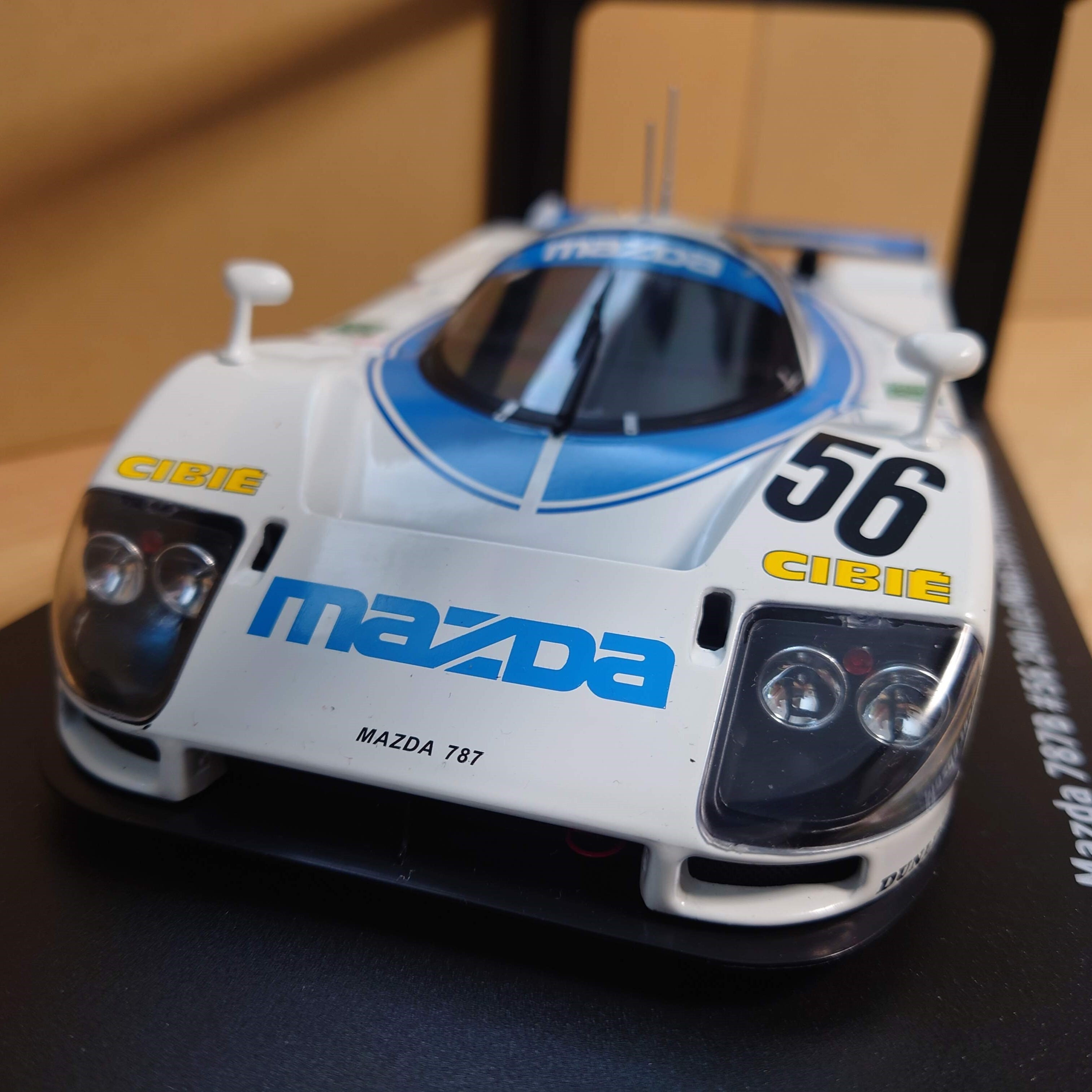 1/18 マツダ787B ル・マン 1991 #56 MAZDA 787B Le Mans Yorino/Terada