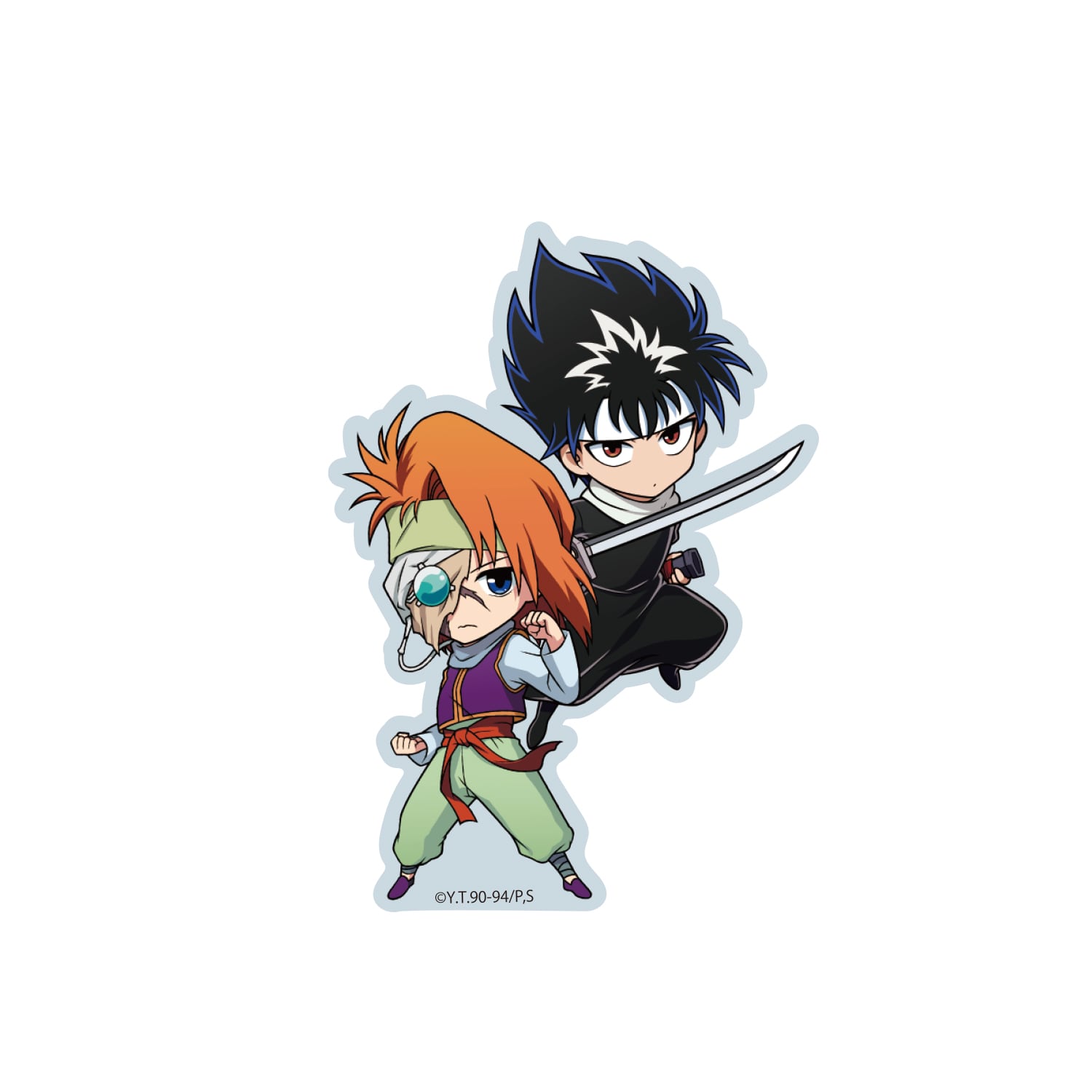 幽☆遊☆白書 キャラクターステッカー 飛影 | キャラクターステッカー