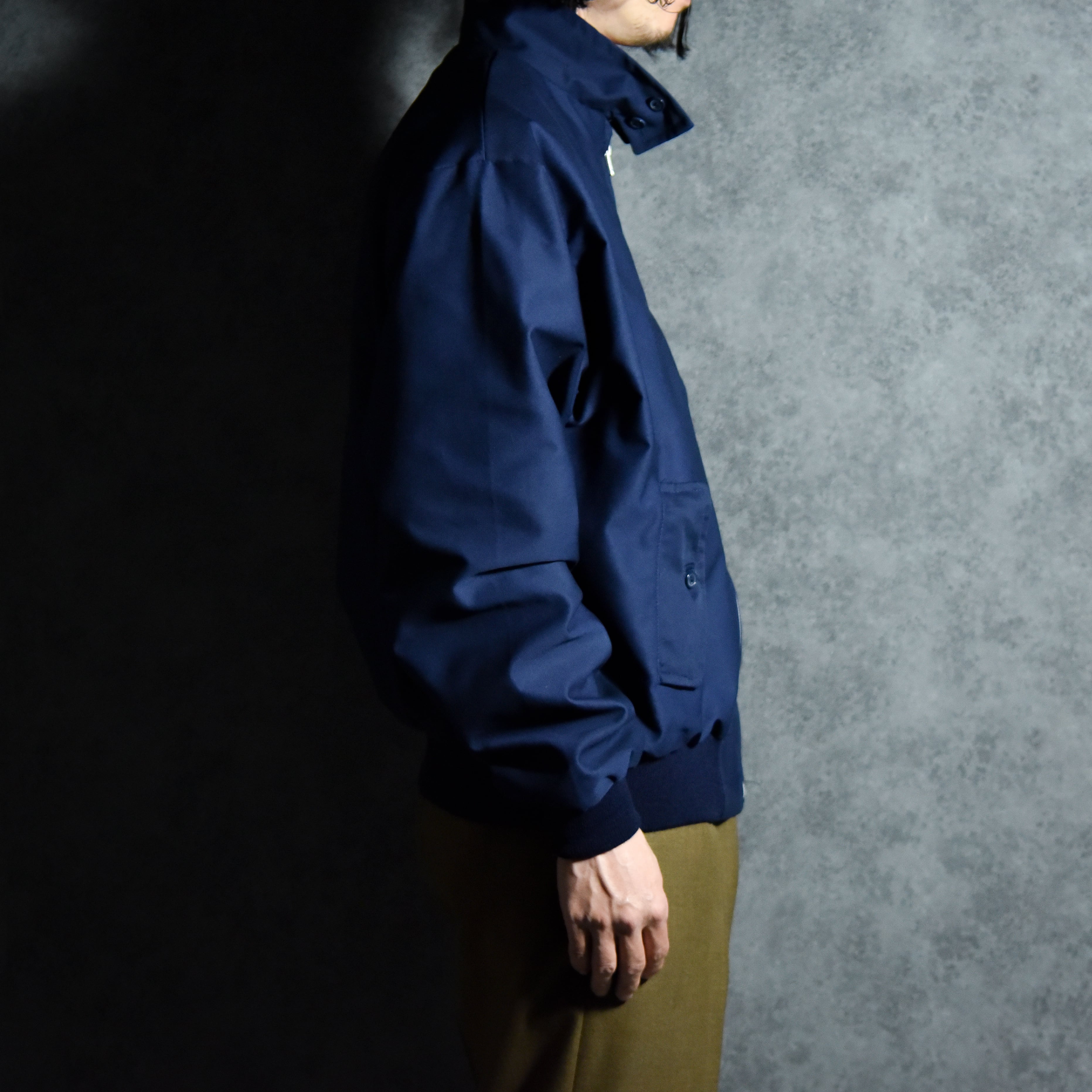DEAD STOCK】Swing Top Made in UK Navy イギリス製 スウィングトップ