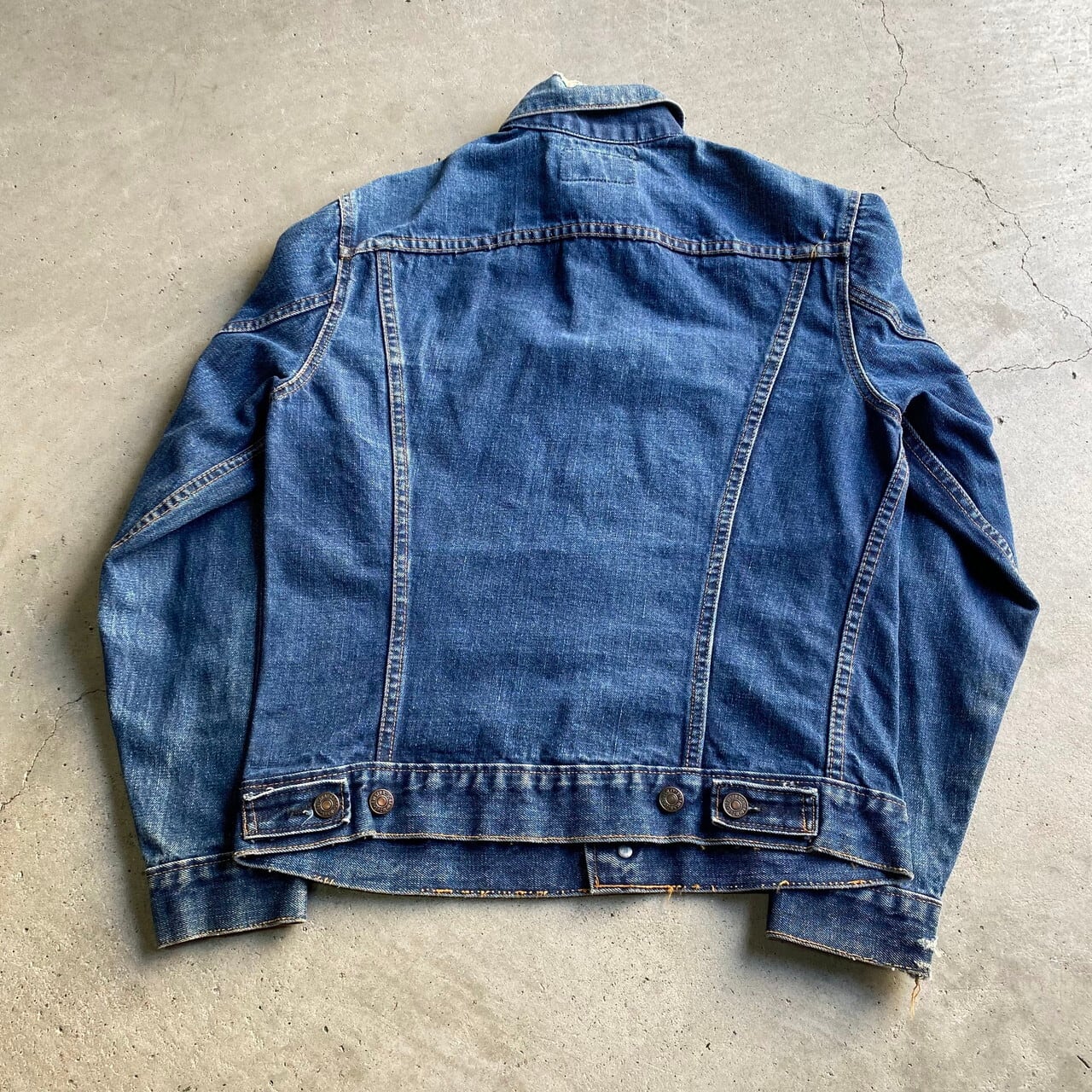 60〜70年代 Levi's リーバイス ケアタグ付き 70505 4th デニム