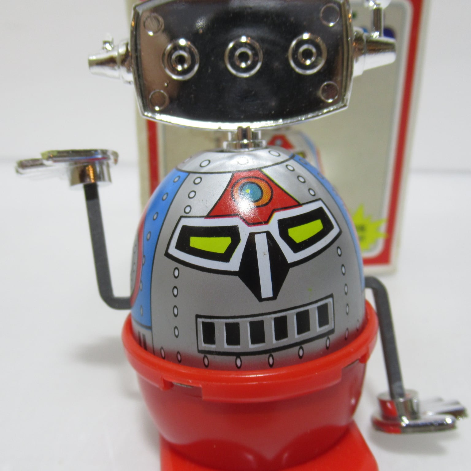 ゼンマイ ミニロボット YOKOTA ブリキ 昭和レトロ [#2] | ハチクマ商店