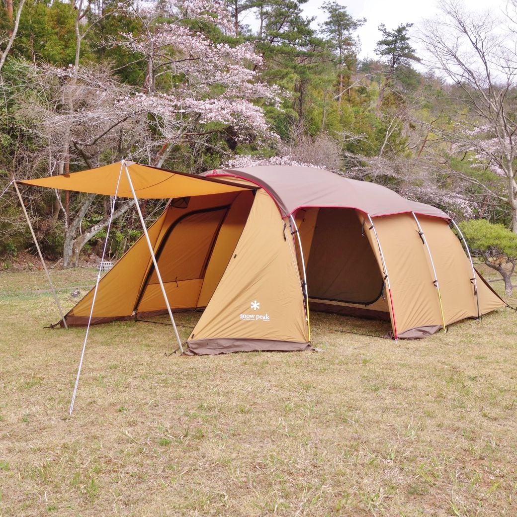 スノーピークセットエントリー2ルームエルフィールド マットシート