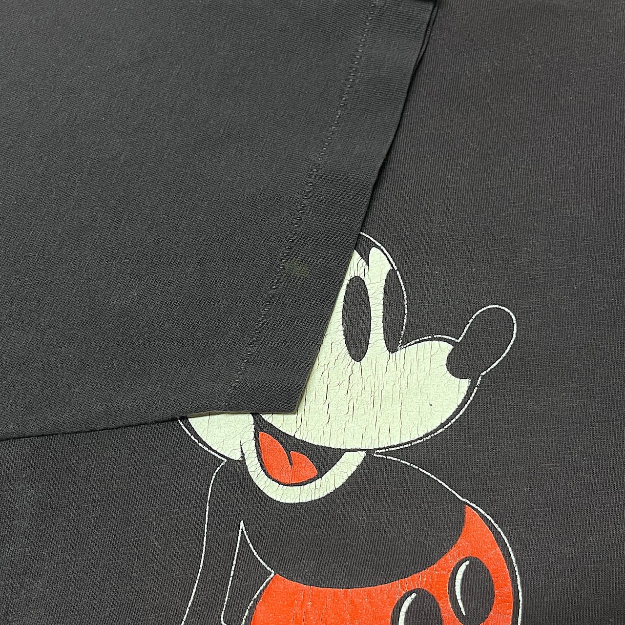 80年代 Disney ディズニー ミッキーマウス キャラクタープリントT