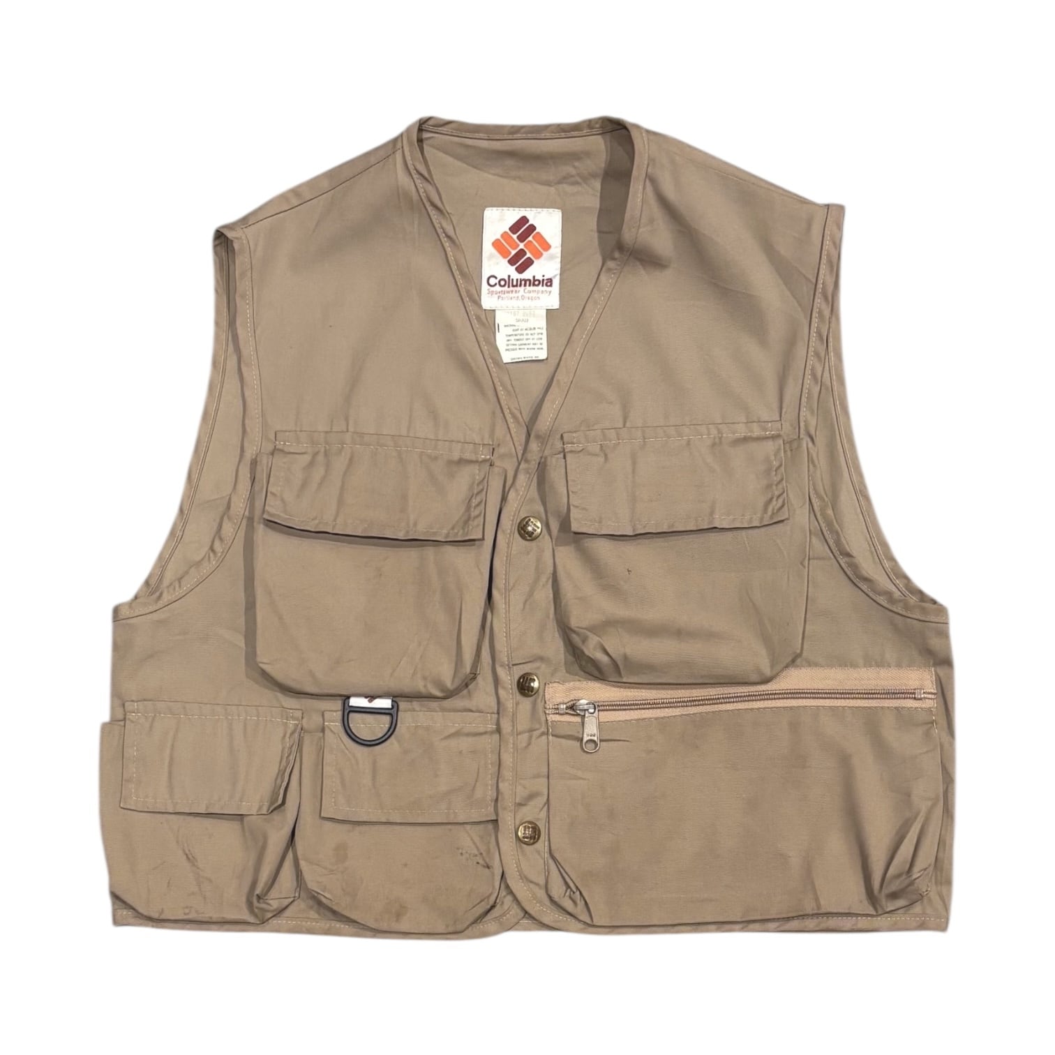 80's Columbia Fishing Vest S / コロンビア フィッシングベスト