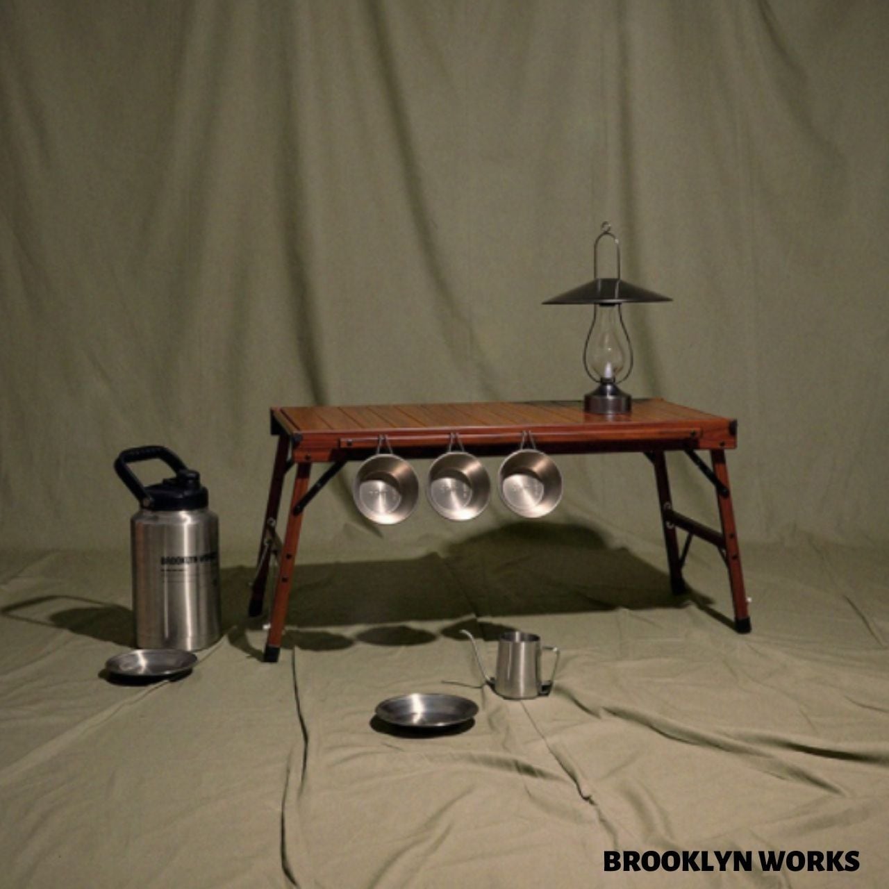 BROOKLYN WORKS（ブルックリンワークス） アルミバーナーテーブル | Ncolor