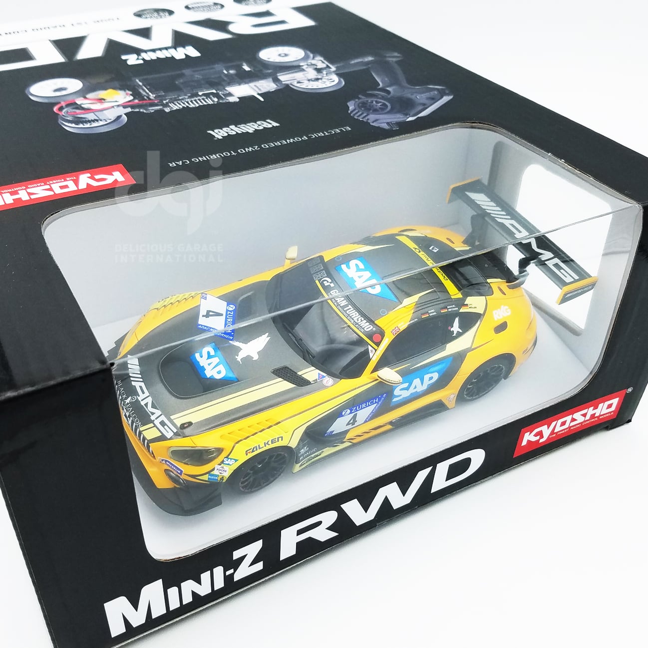京商 Mini-z ミニッツ RWD レディセット メルセデス-AMG GT3 No.4 24H