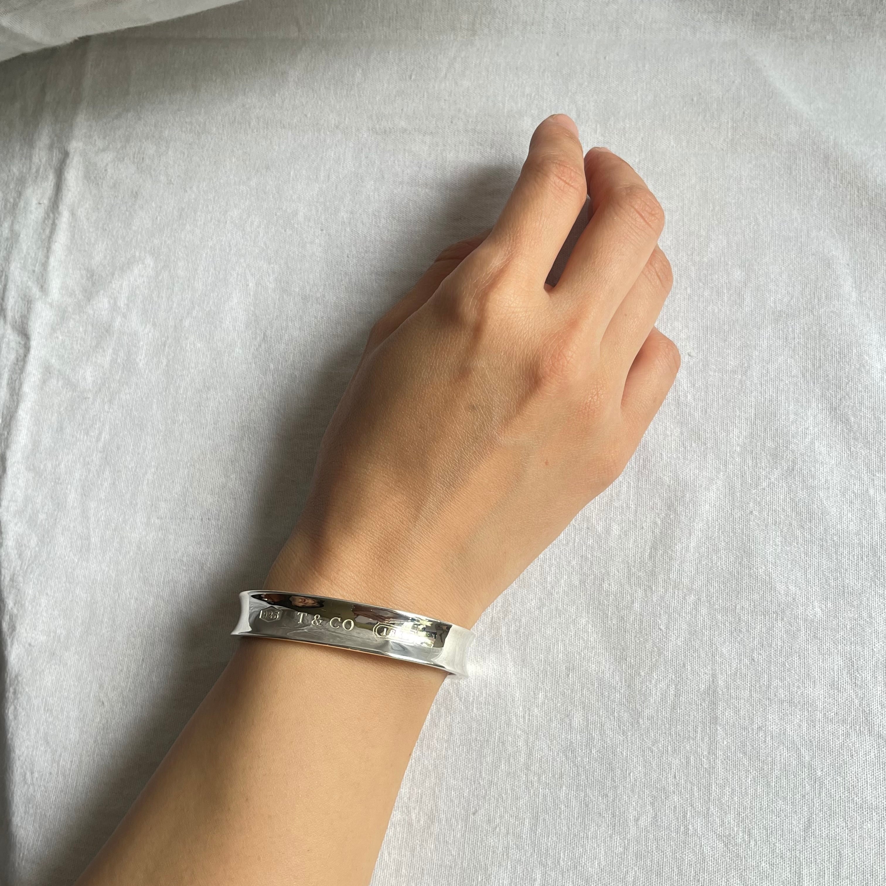 1997 Vintage TIFFANY Silver Bangle | CARBOOTS