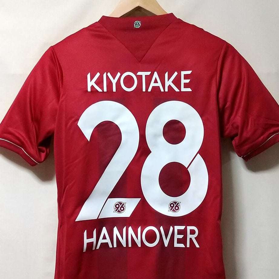 ハノーファー96 2014-15 Jako ホーム半袖 ユニフォーム #28 KIYOTAKE