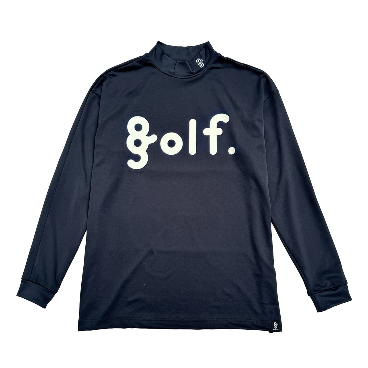 8gshoot LOGO PRINT MOCK NECK L/S TE