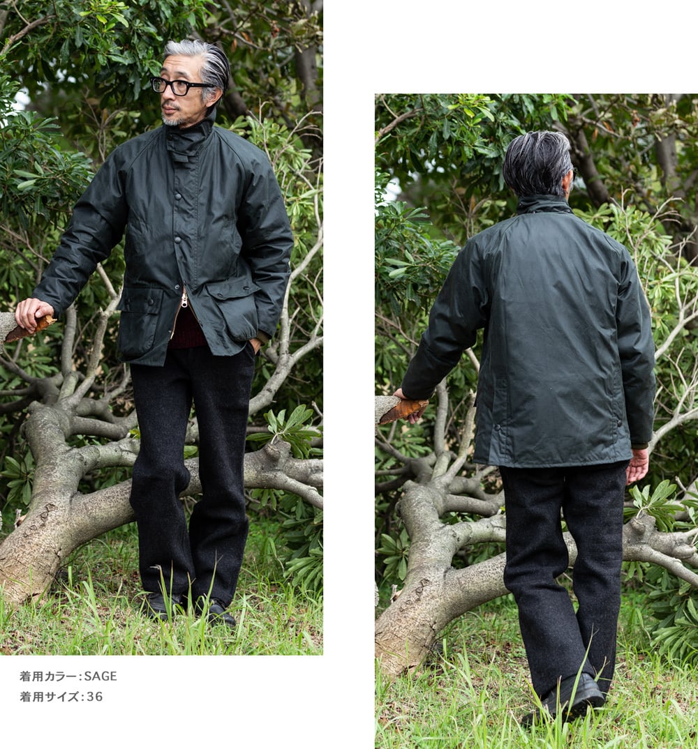Barbour バブアー 3ワラント ビデイル ワックスド コットン ジャケット
