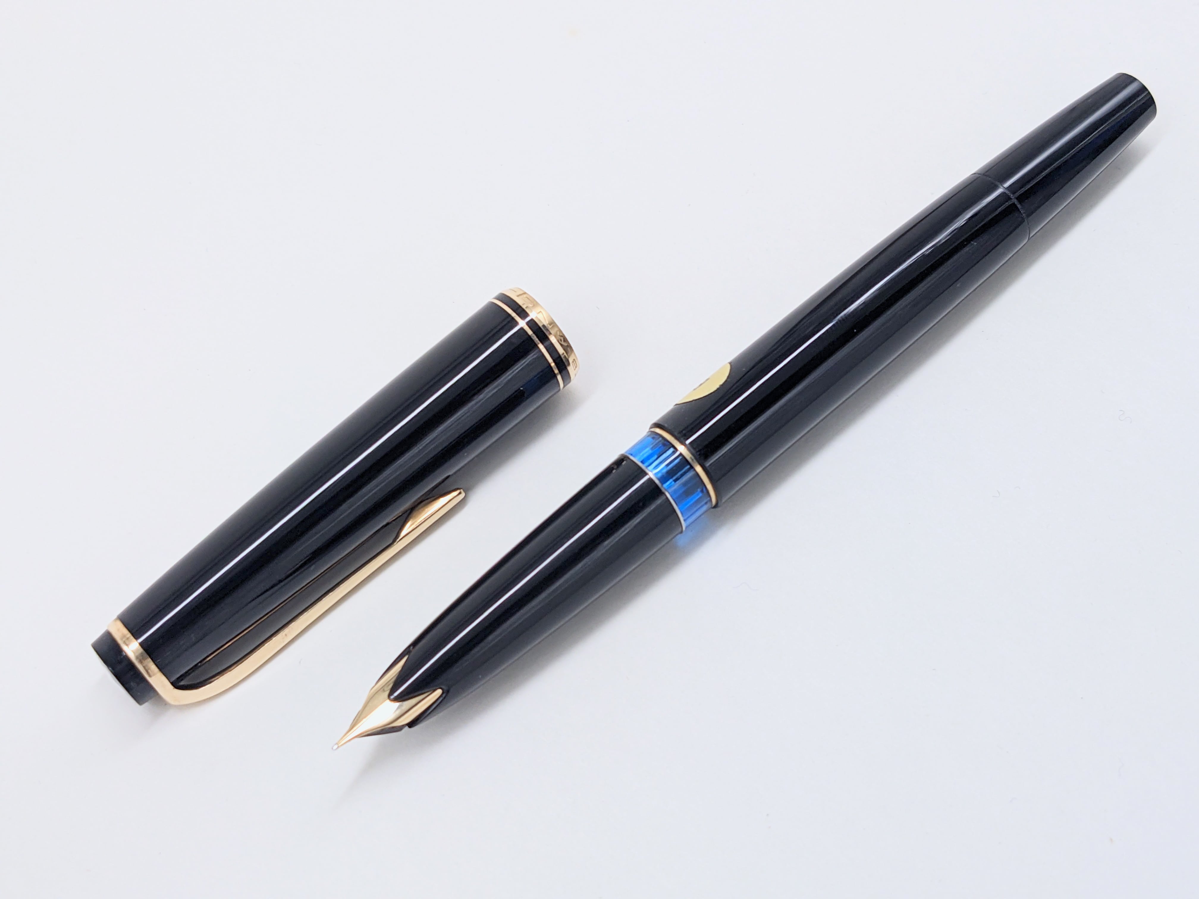 80s モンブラン ノブレス No.1124 ブラッククローム MONTBLANC No