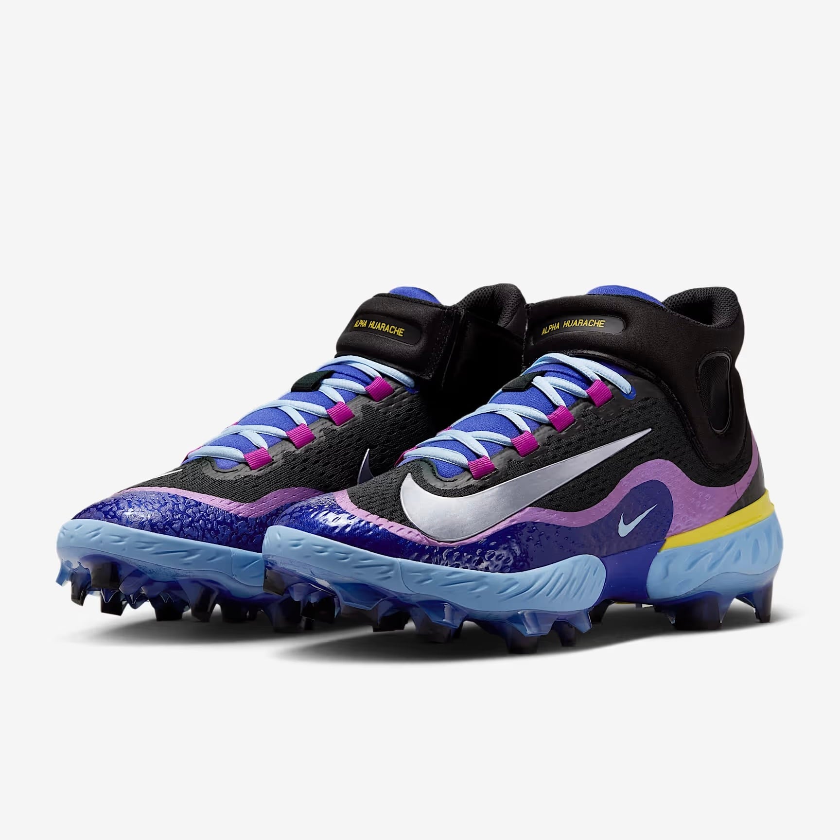 日本未発売】 Nike ナイキ Alpha Huarache Elite 4 Mid ハラチエリート
