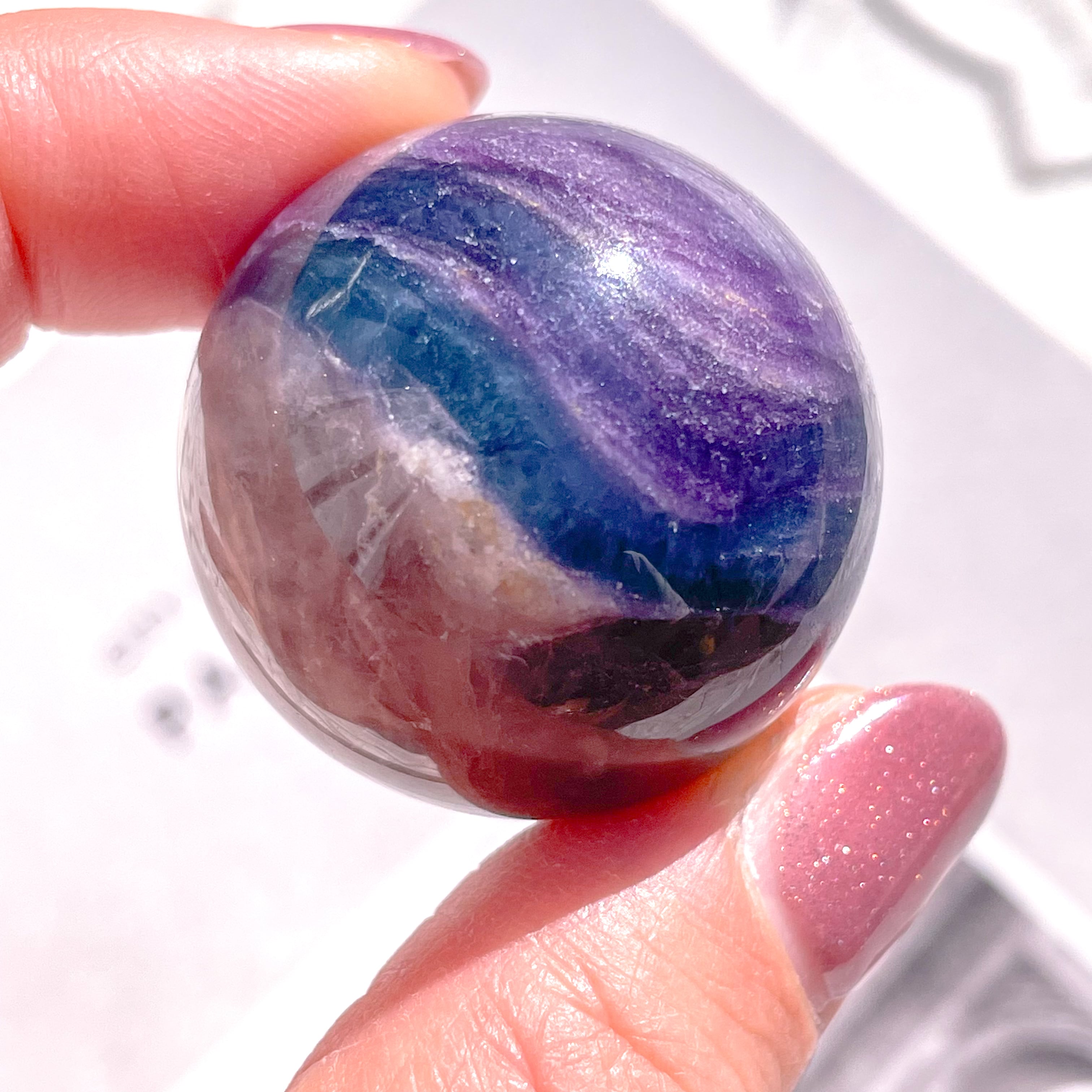 Galaxy (Silk Fluorite 51) ✧ シルクフローライト | FLUXY - 天然石と