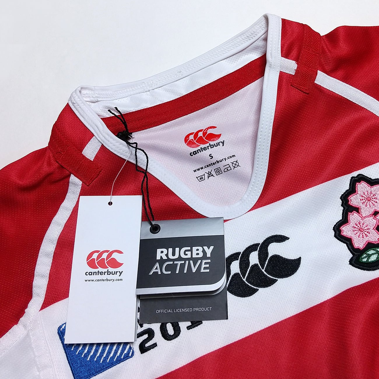 ラグビー日本代表 Canterbury 2011ワールドカップ ホームジャージ