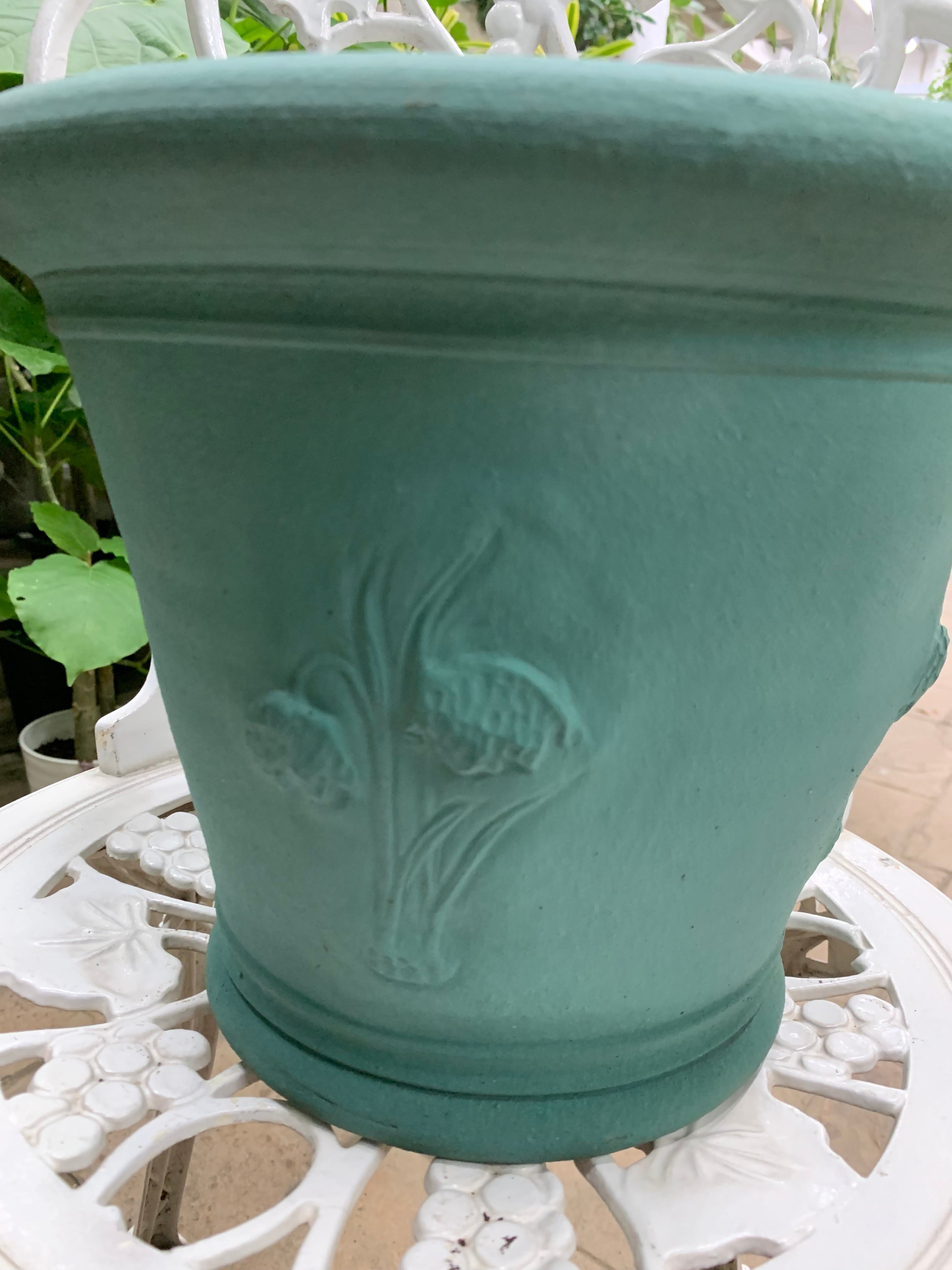 テラコッタ鉢 ウィッチフォード 水色 植木鉢 鉢 テラコッタ Whichford