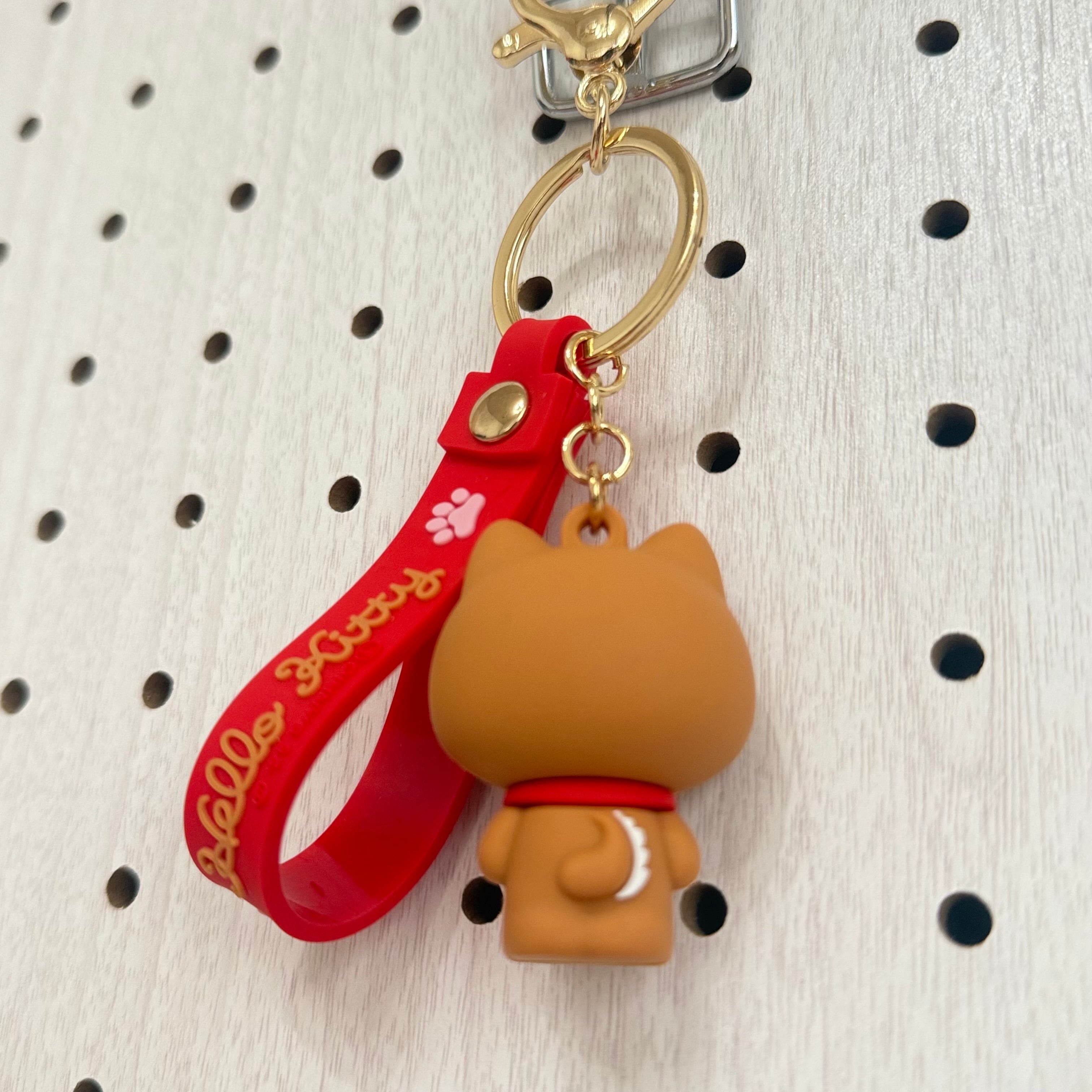 キティ秋田犬 ラバーキーホルダー | TORCH-Online Shop-