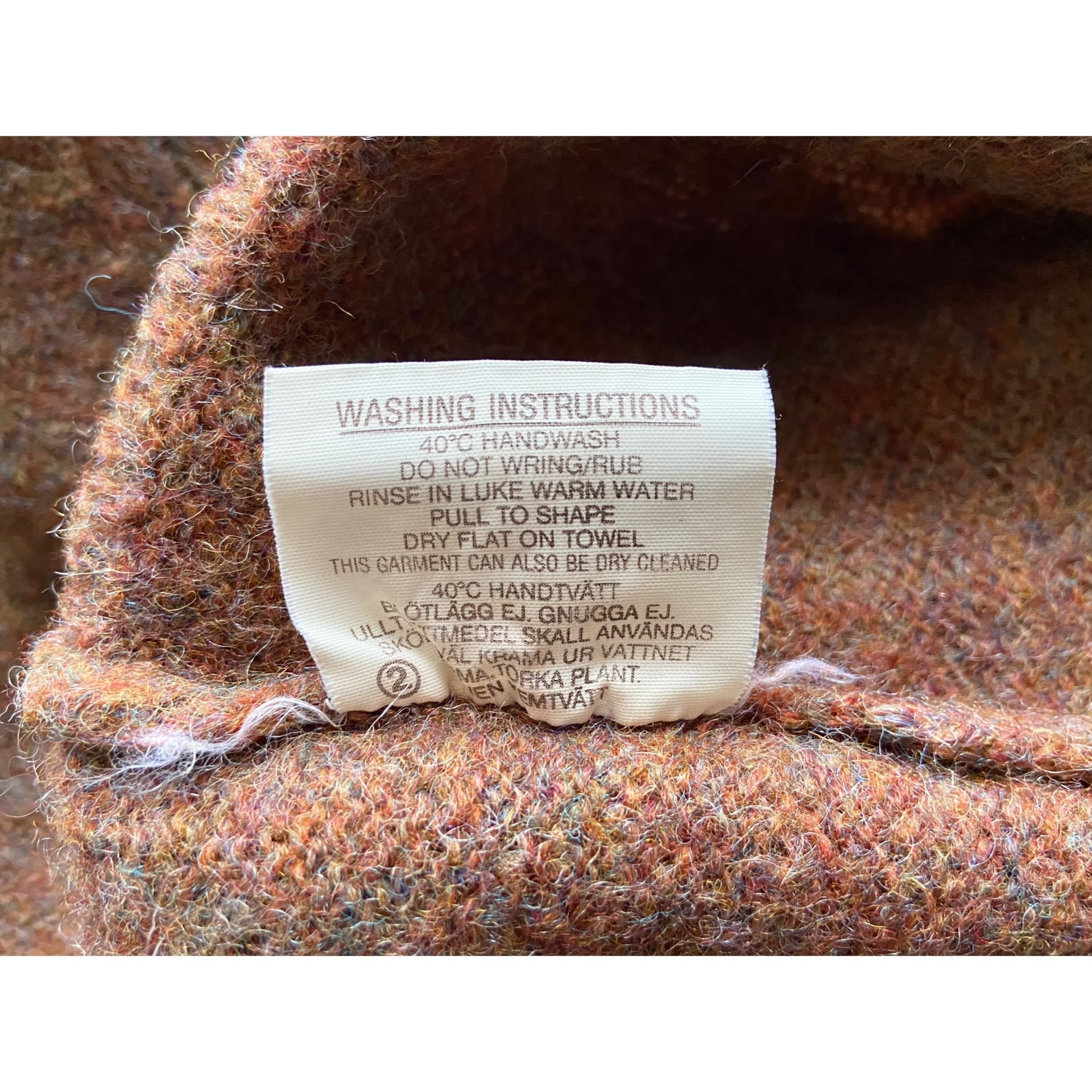 50s-60s alan paine vintage l/s knit sweater “SHETLAND WOOL” アラン