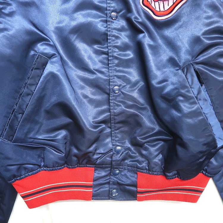 古着 90年代 USA製 STARTER スターター MLB インディアンズ