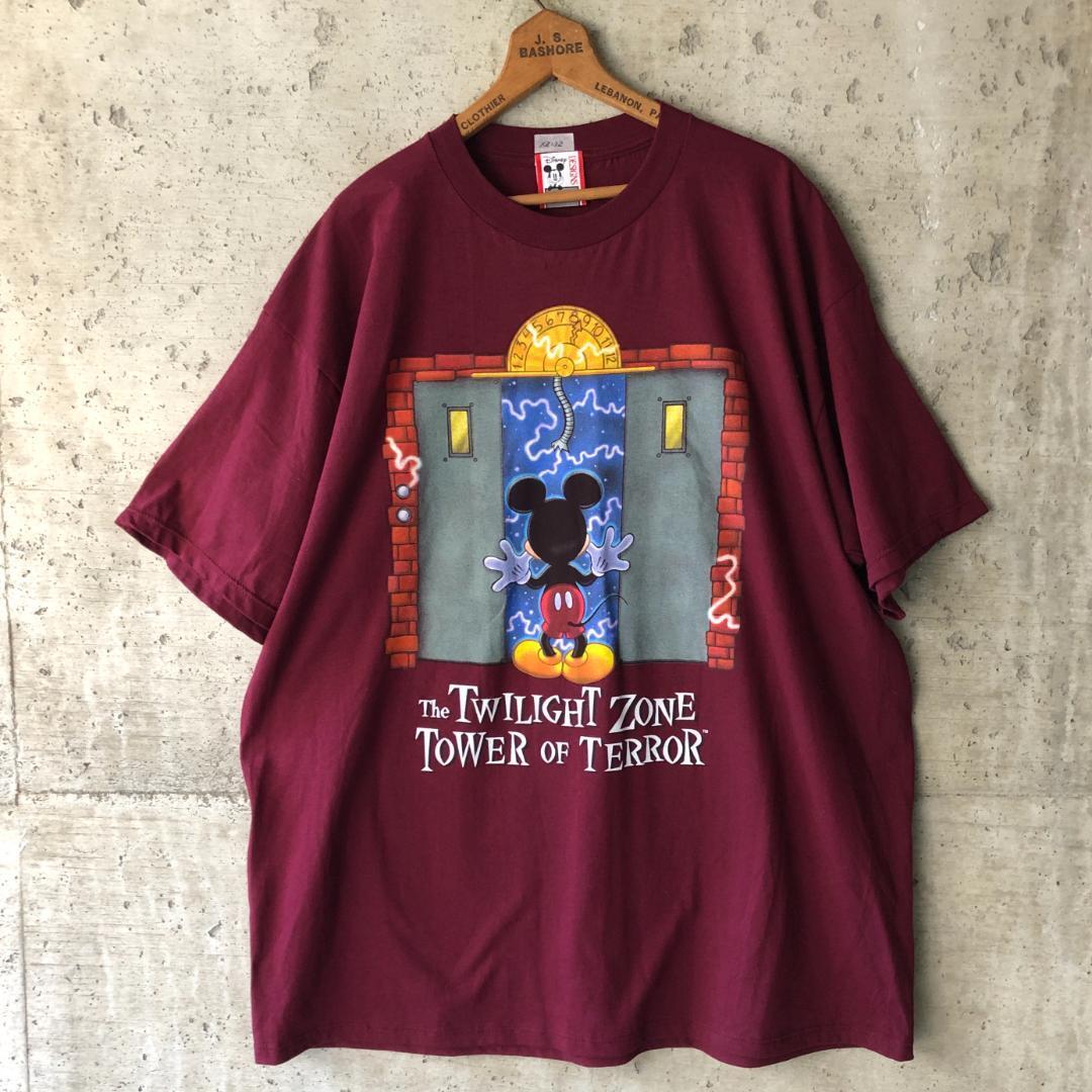 XZ132 Tシャツ タワー・オブ・テラー ディズニーパーク ディズニー XXL