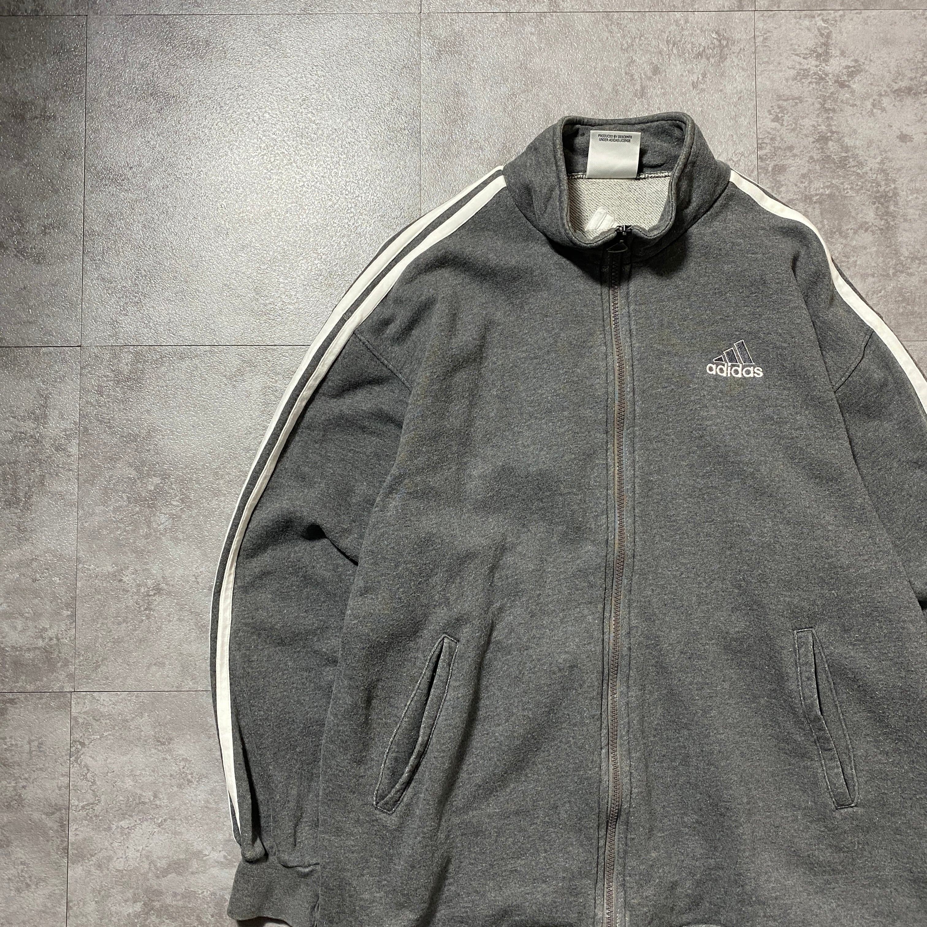 90's DESCENTE by adidas デサント製アディダス 刺繍ロゴ サイド
