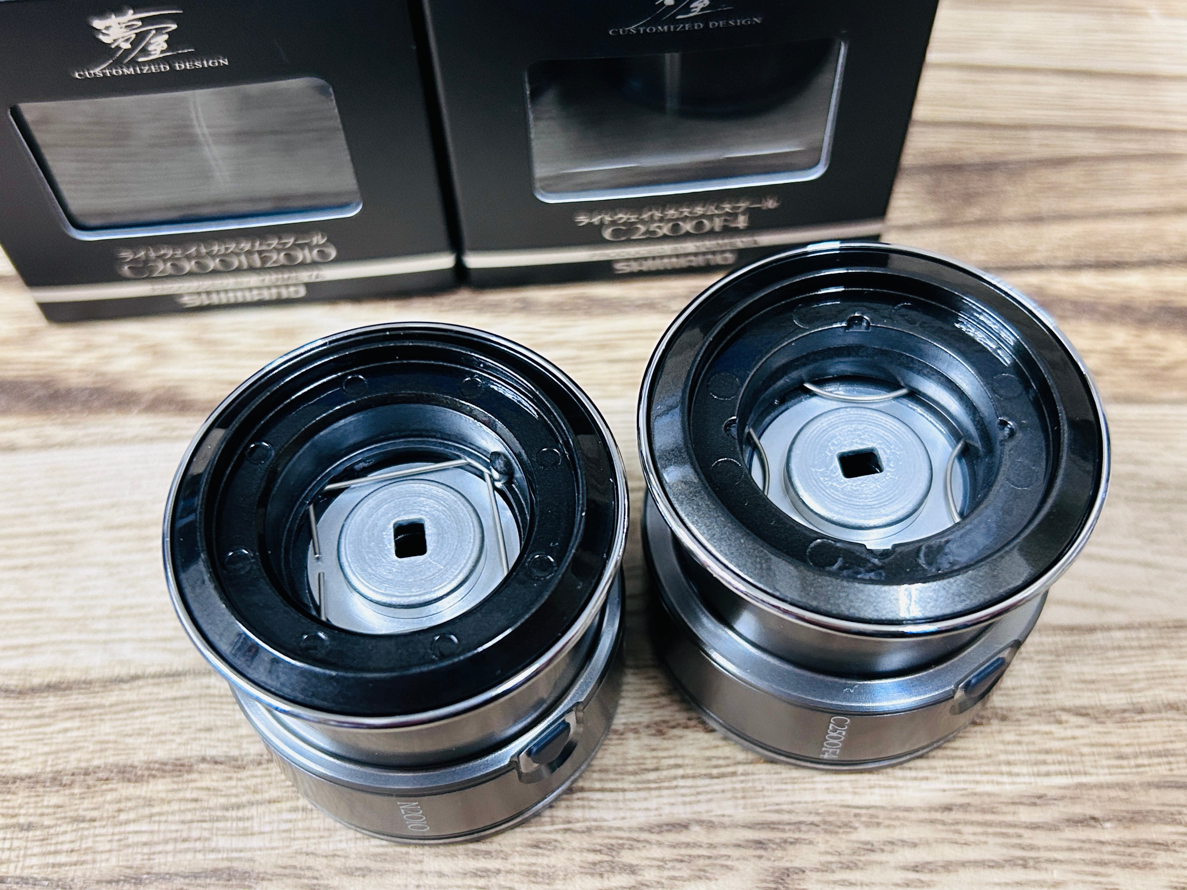 SHIMANO 夢屋ライトウェイトカスタムスプール【C2000N2010 / C2500F4