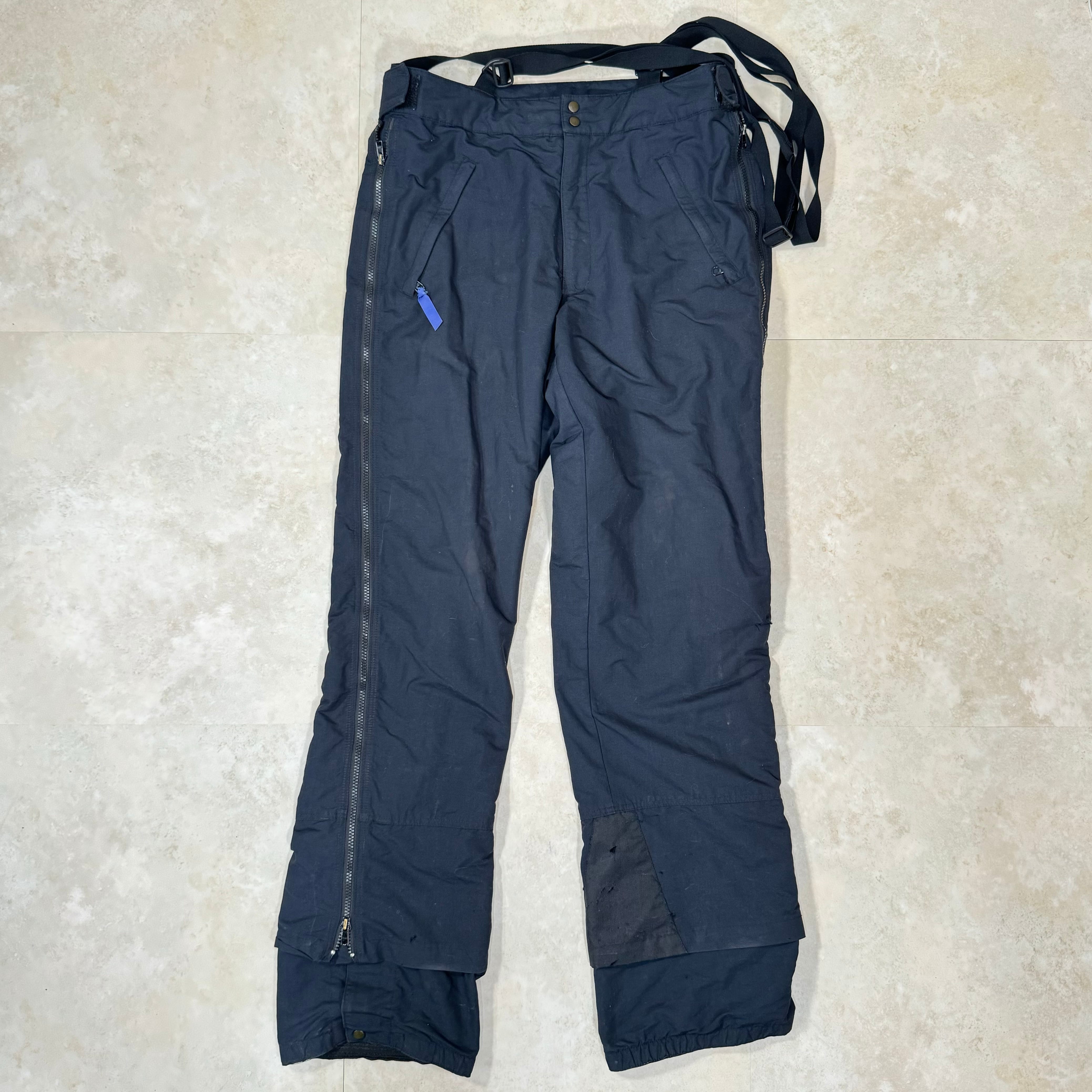 90s patagonia スキーパンツ ナイロンパンツ ネイビー Lサイズ | 古着