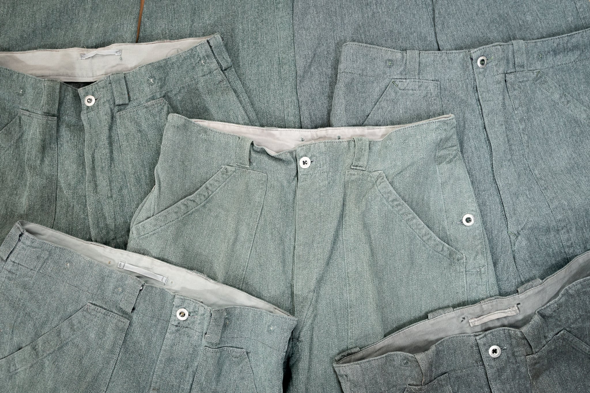 1950s】Swiss Army Denim Work Trousers 