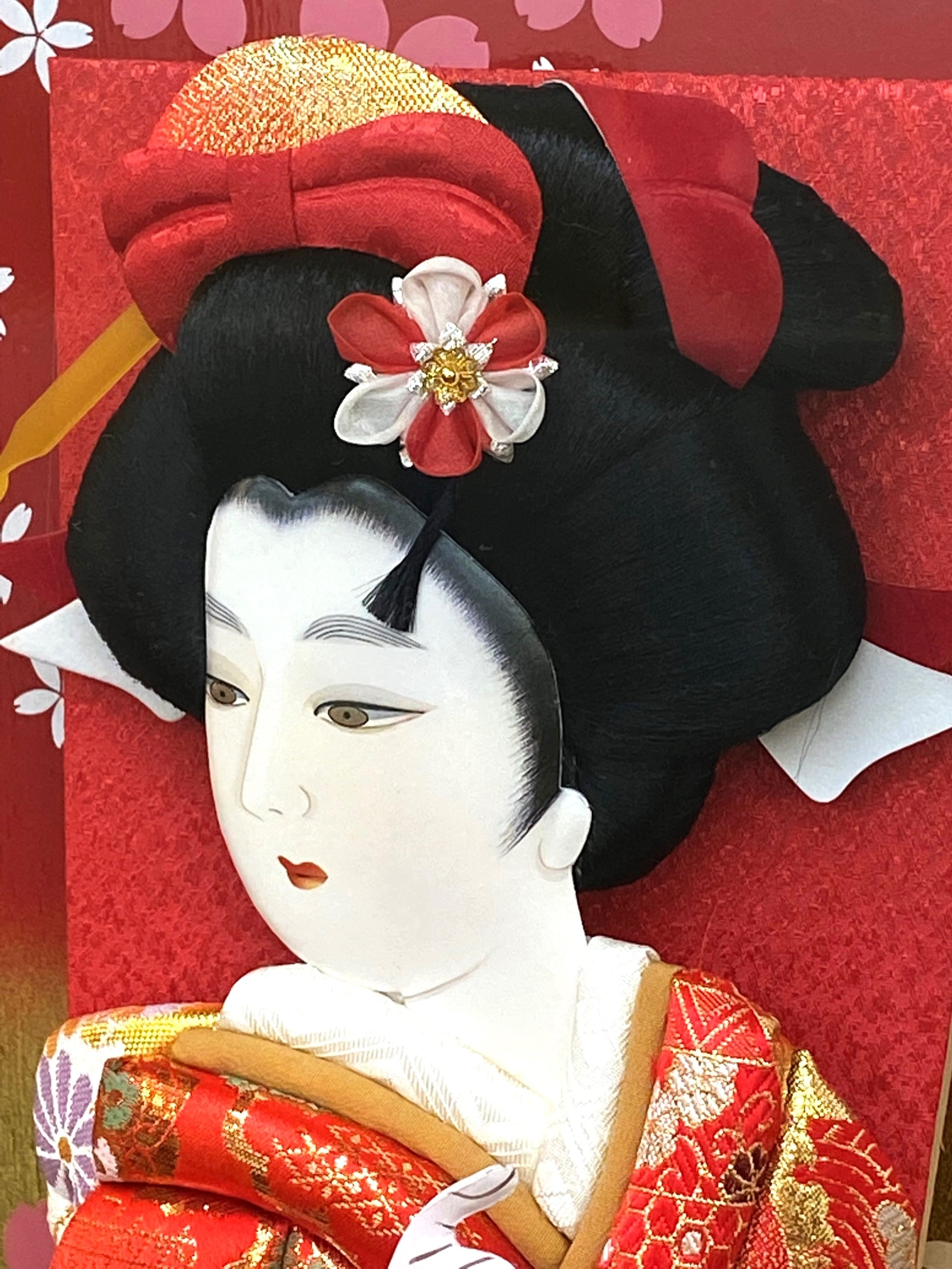 お買い得品】15号 羽子板ガラスケース入り 汐汲 夢寿美 | 山本人形本店