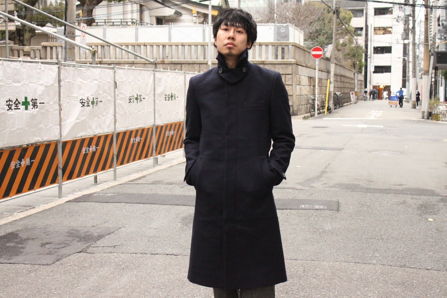 00s（2003）AW RAF SIMONS Wool×Cashmere Long Coat 