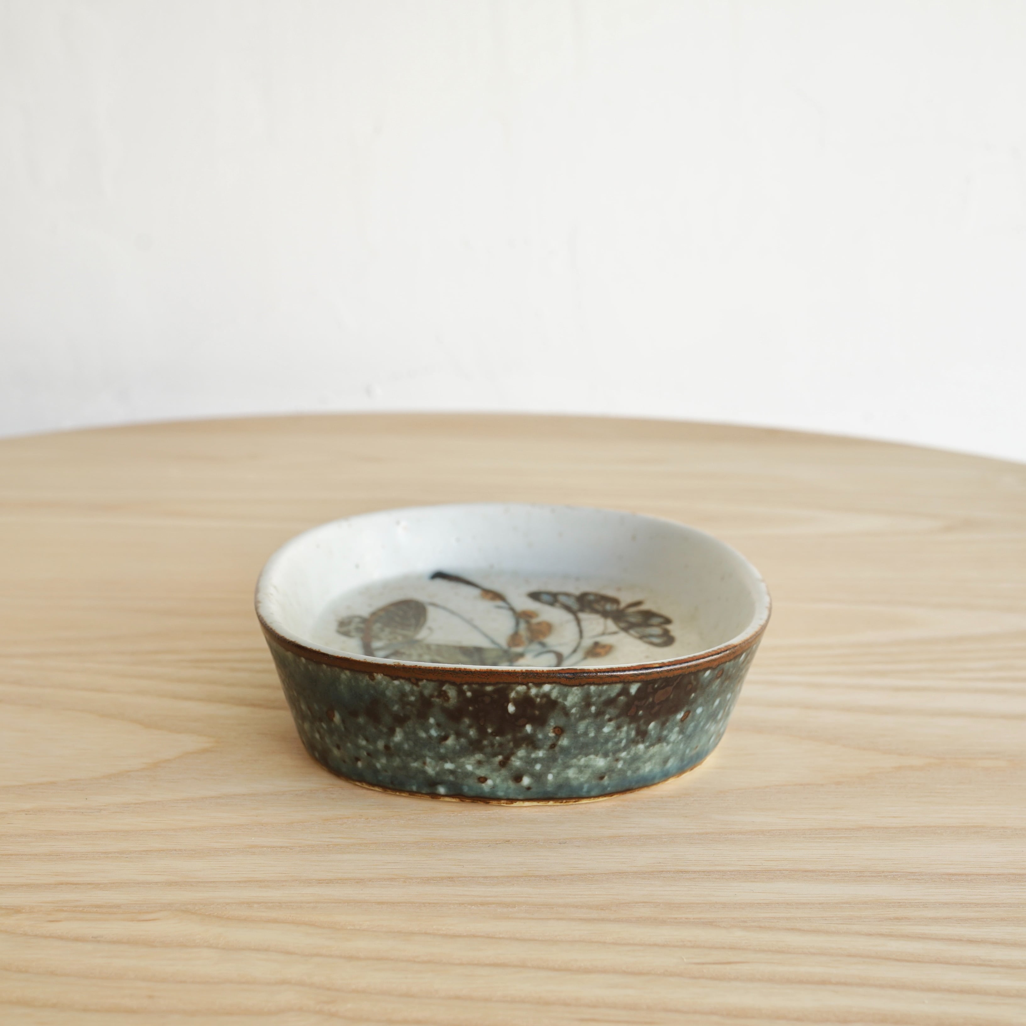 ロイヤルコペンハーゲン トレー Diana蝶 陶磁 北欧ヴィンテージ