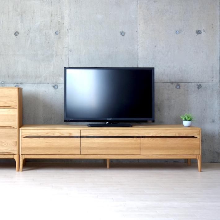 楢無垢TVボード 匠デザイン オーク テレビボード ローボード