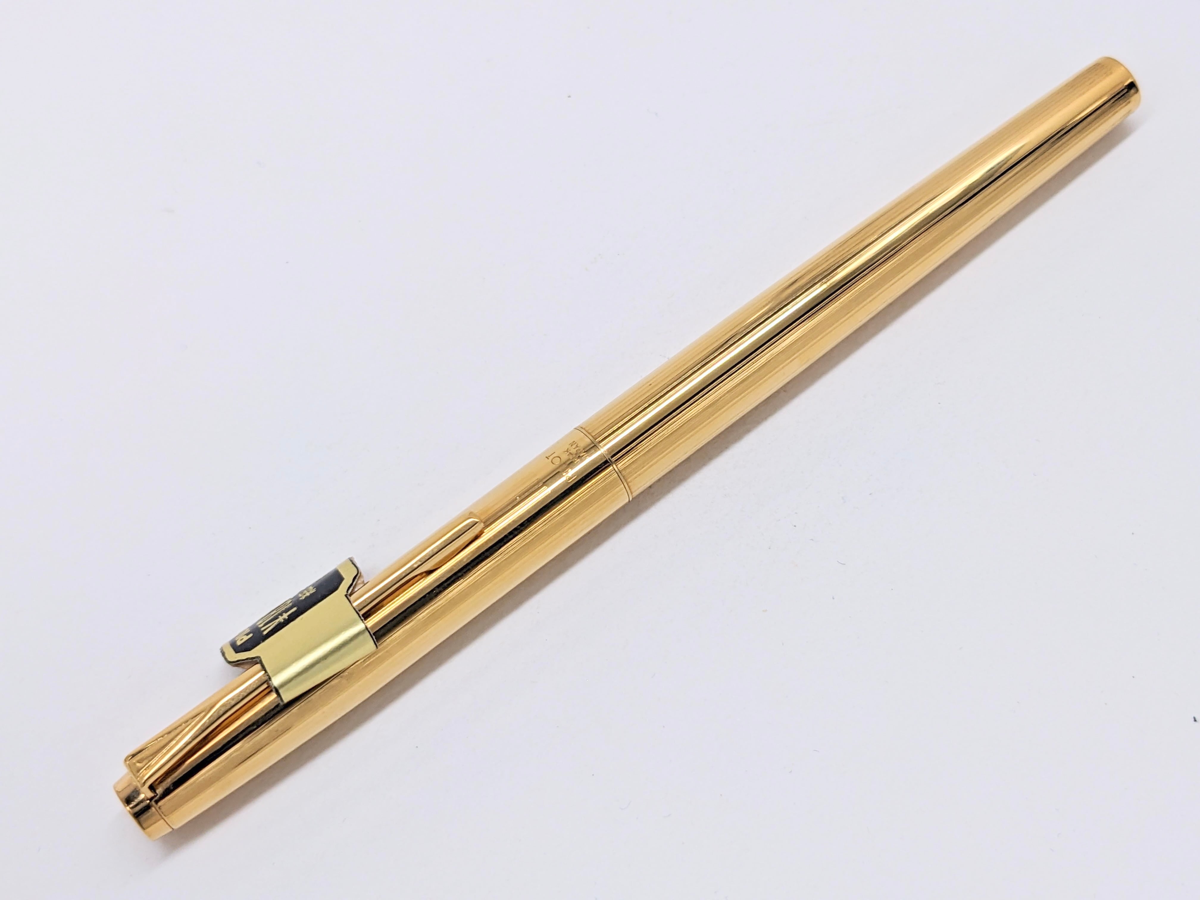 1975 パイロット T R14K ゴールド PILOT T R14K （細字） 18K