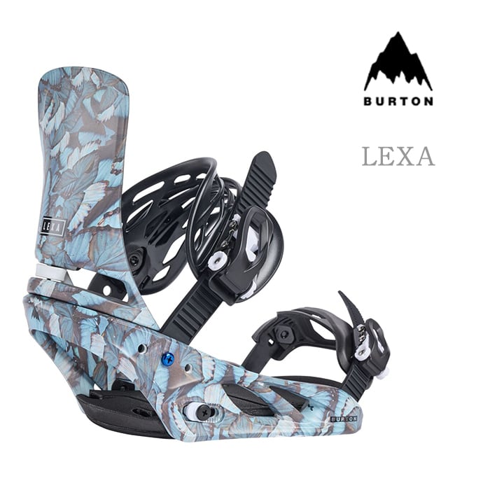24-25モデル . BURTON .『 LEXA 』. ReFlex . Blue Butterflies