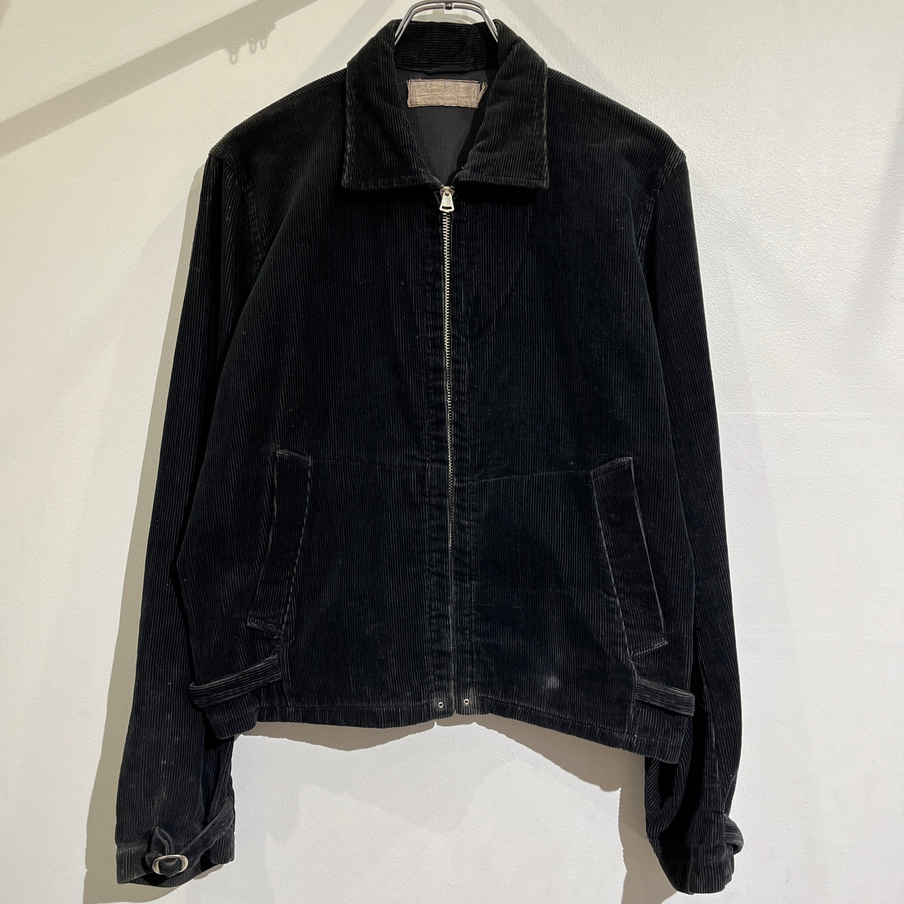 30s Black Corduroy Sports Jacket 30年代 コーデュロイ スポーツ