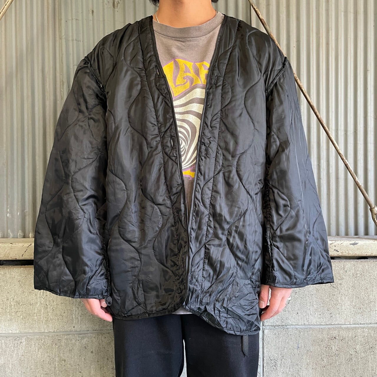 ビッグサイズ 民間品 M-65 ライナー付き ブラック ミリタリー