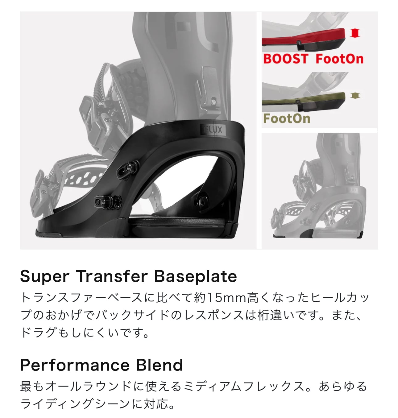 24-25モデル . FLUX .『 CV 』. Black . フラックス . シーブイ