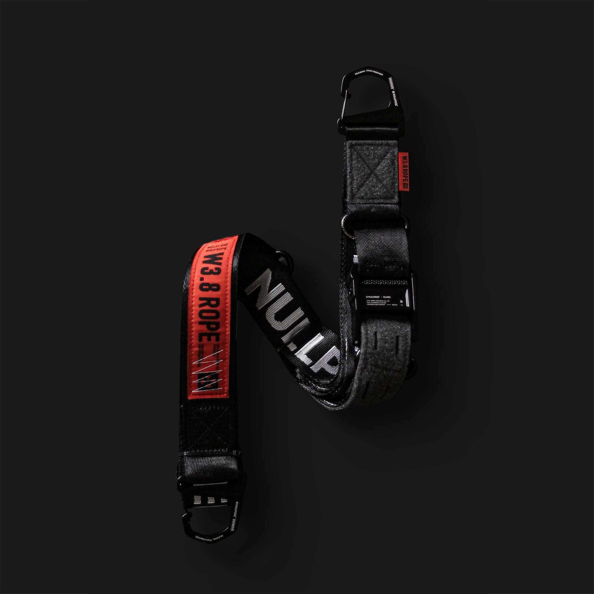 NULL PIXEL 3.8 ROPE CAMP GEEKS 2本セット NULL PIXEL>W3.8 ROPE BLACK EDITION | CAMP GEEKS