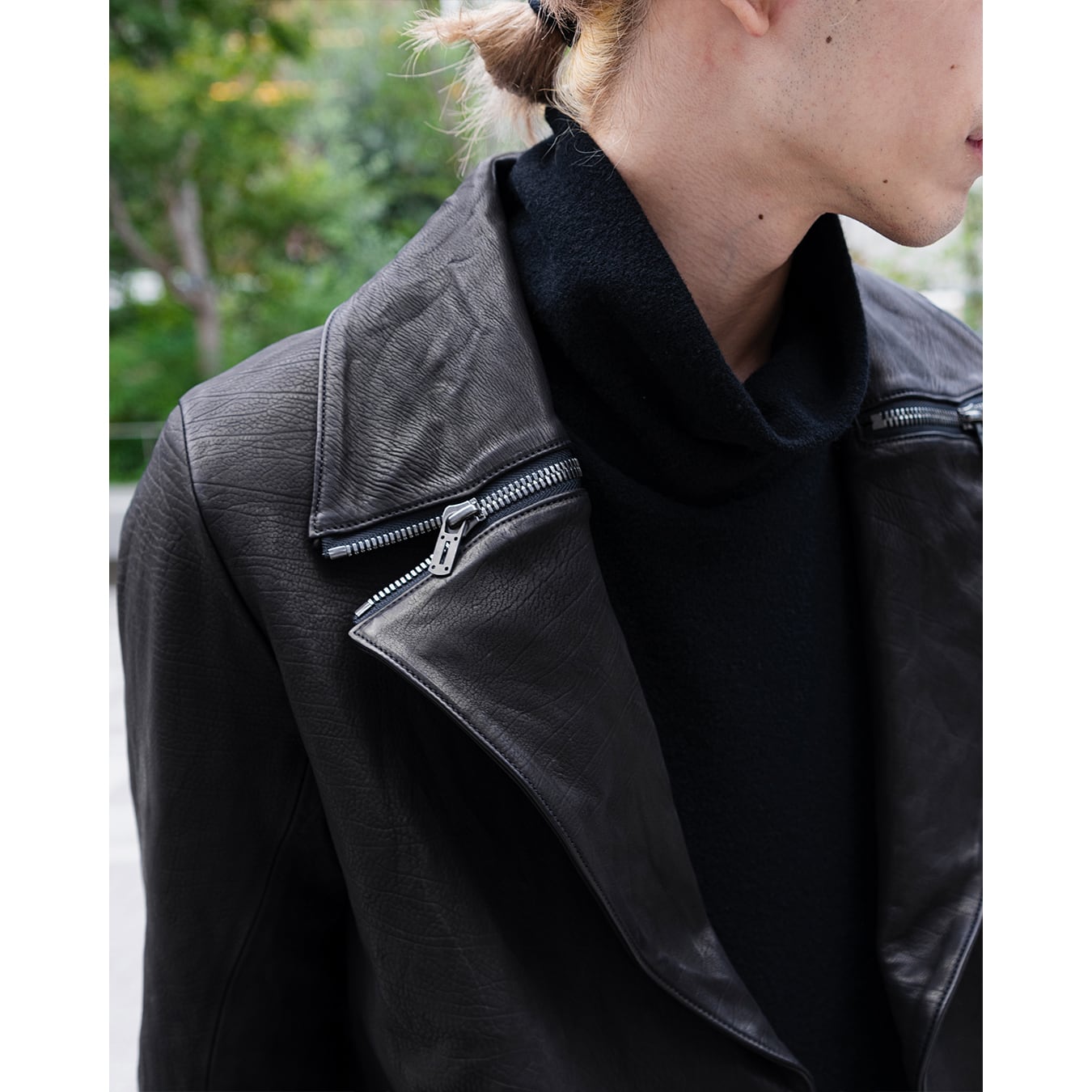 D.HYGEN] (ディーハイゲン) ST105-0323A Japan Calf Leather P-Coat