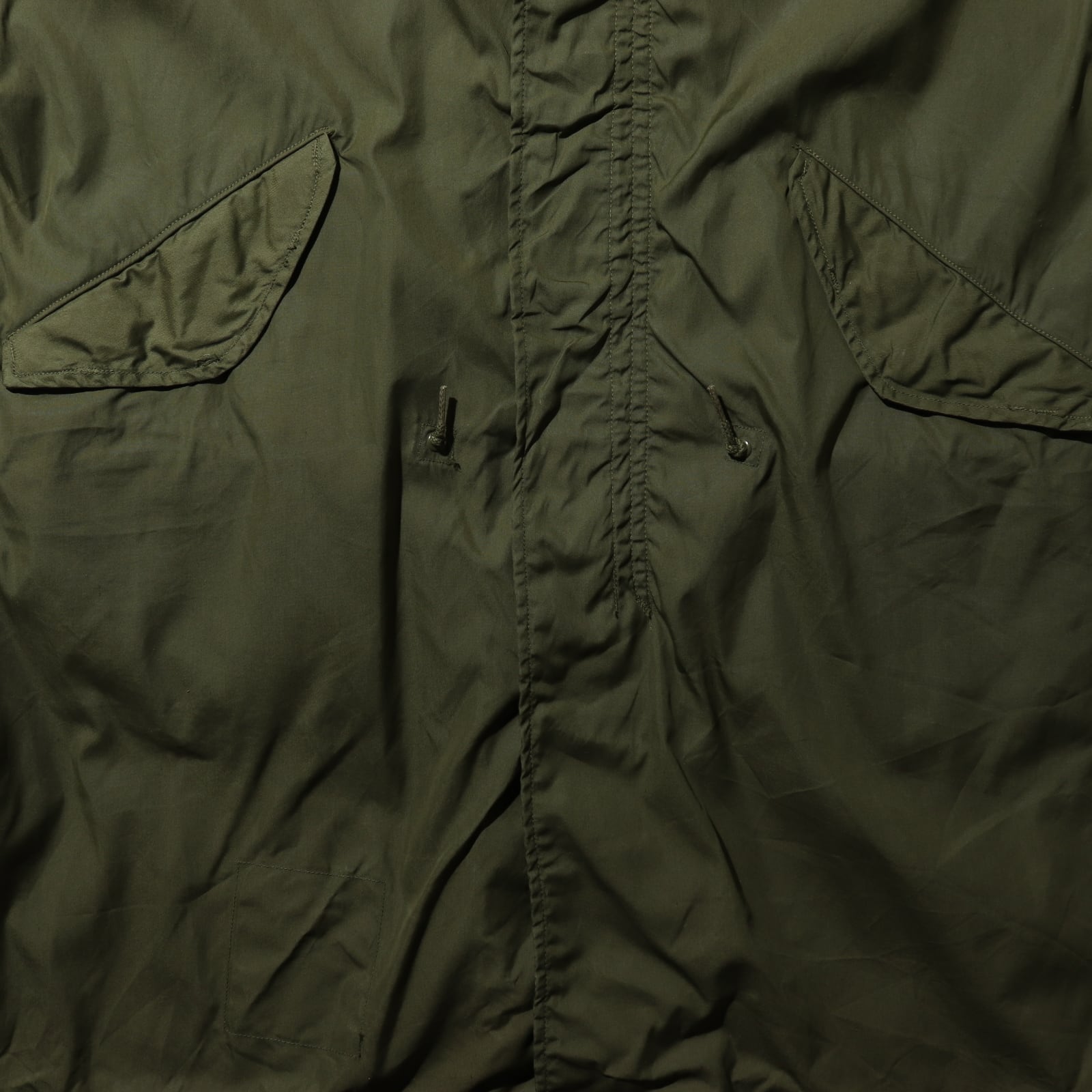 Deadstock M アルミジップ 71年 M-65 フィッシュテールパーカー モッズ