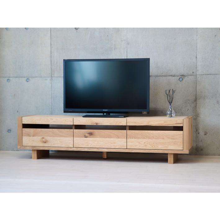 大川家具 幅180 無垢材 テレビ台 ローボード ウォールナット オーク