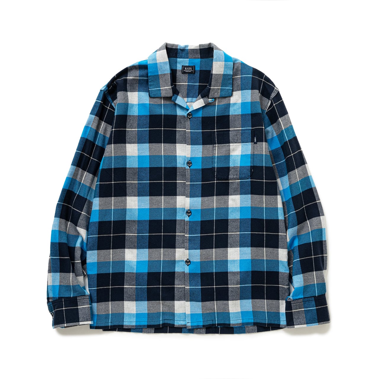 コットンレーヨンチェックシャツ / RATS(ラッツ) / COTTON RAYON CHECK