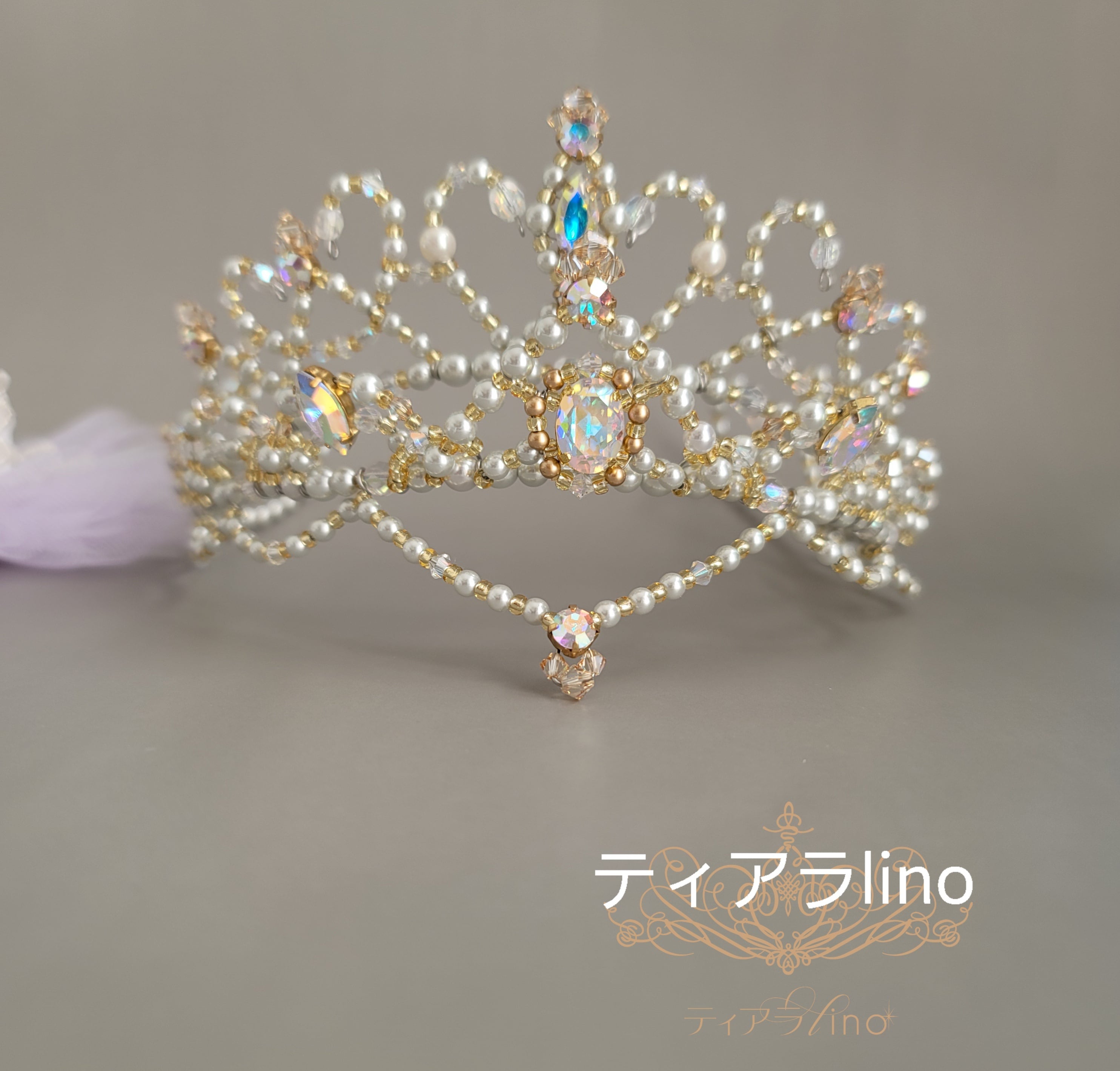 シルバーゴールド バレエティアラ オーロラ姫・金平糖 | バレエ