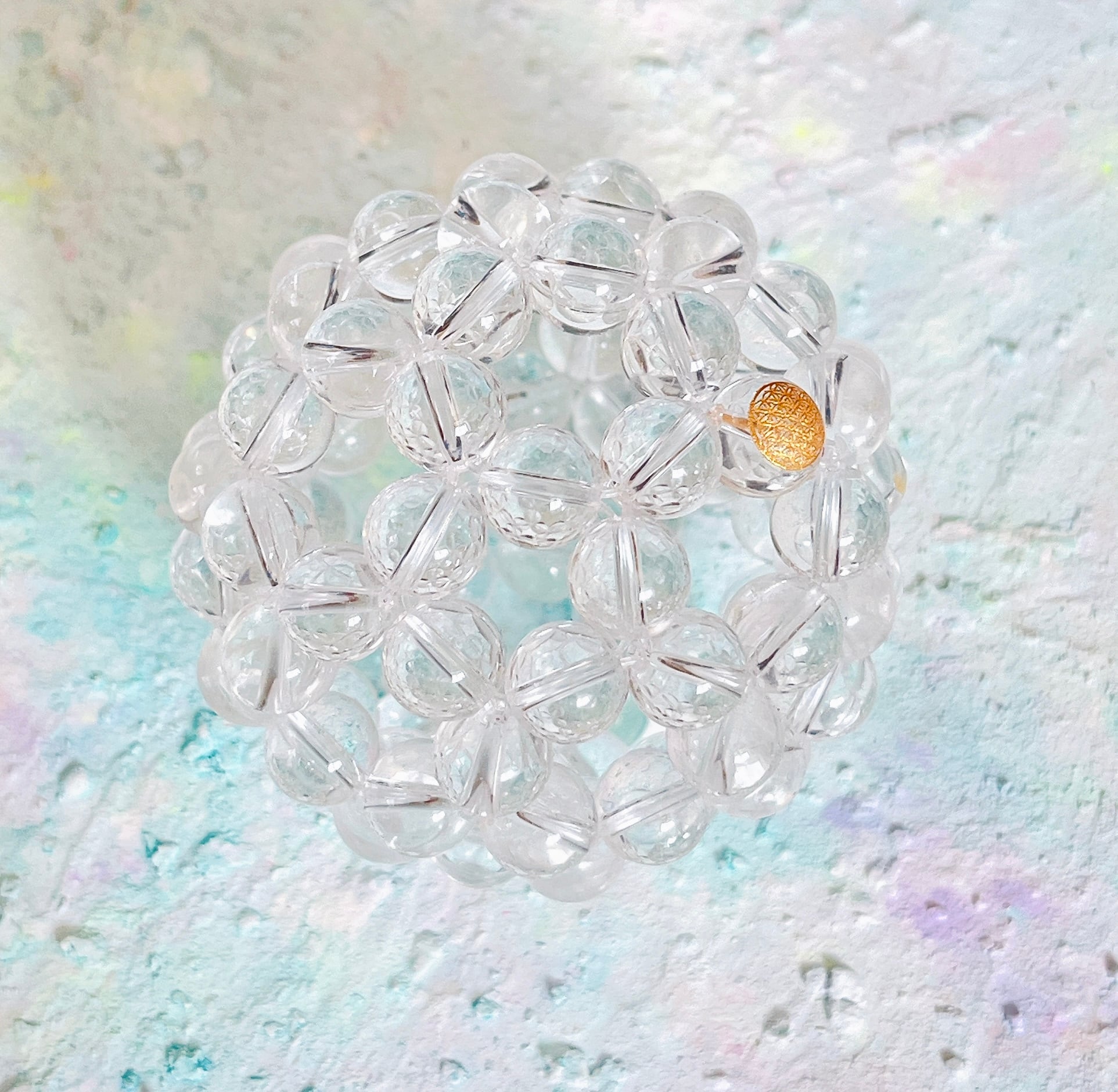 ☆特別Sale フラワーオブライフ 水晶フラーレン 10mm | Chalice Well