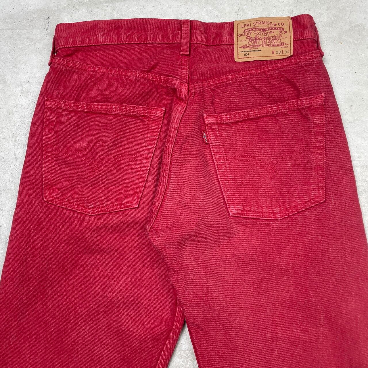 90年代 フランス製 Levi's ユーロリーバイス 501 カラーデニムパンツ