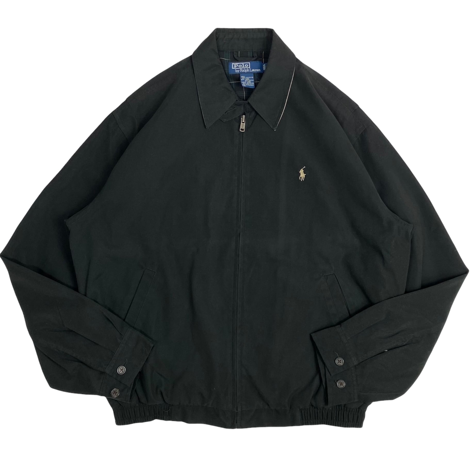 ひ*こ様 Polo Ralph Lauren ブラック スイングトップ美品 サイ Polo