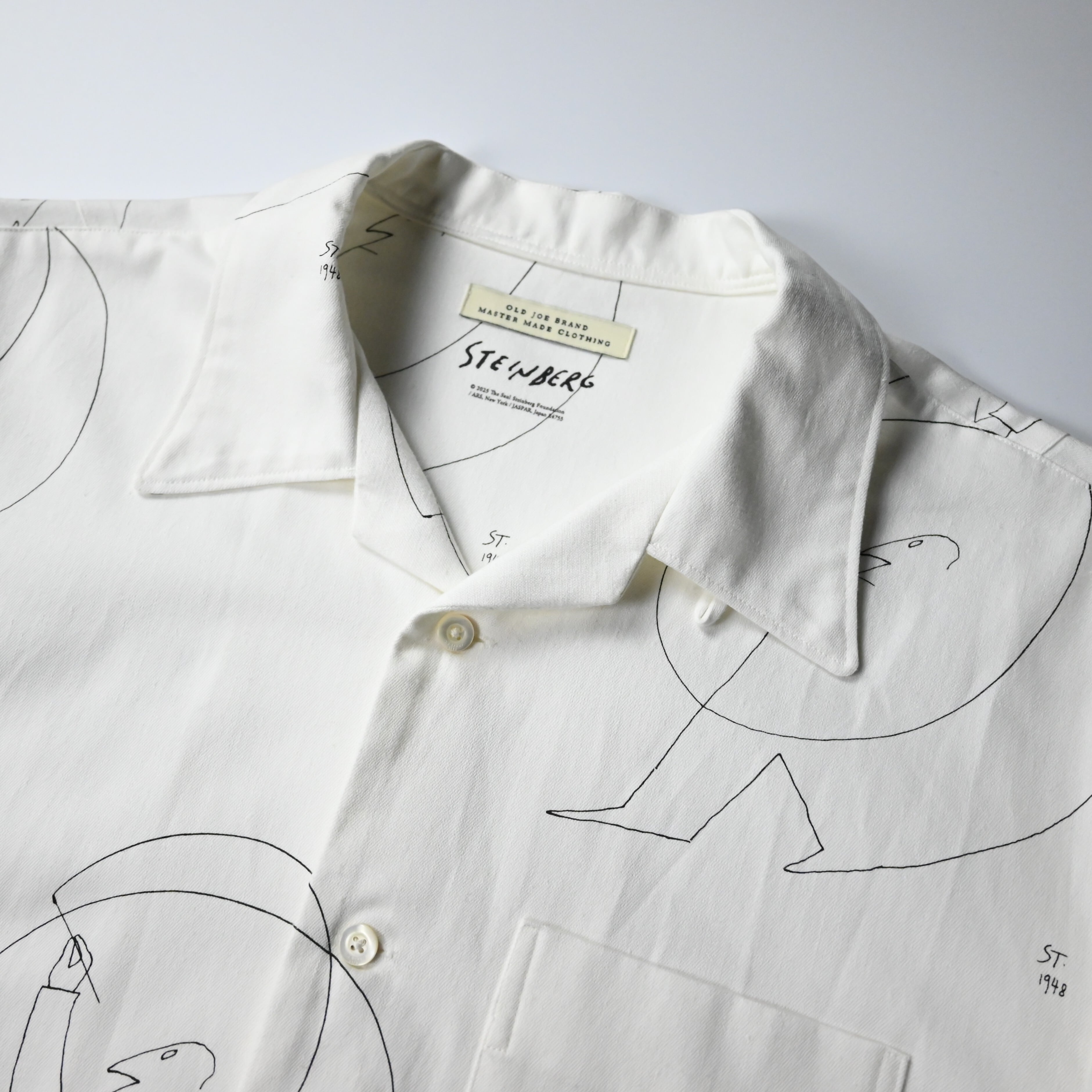 OLD JOE / OPEN COLLAR SHIRTS (Saul Steinberg) | GANKO