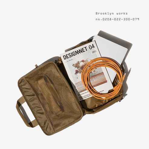 BROOKLYN WORKS PLATE BAG BLACK | SHAREFIELD～憩いのガレージ～
