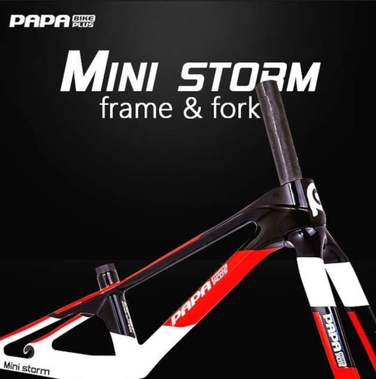 ➖ MINI STORM ➖ PAPABIKE CARBON FRAME | sparkle2021