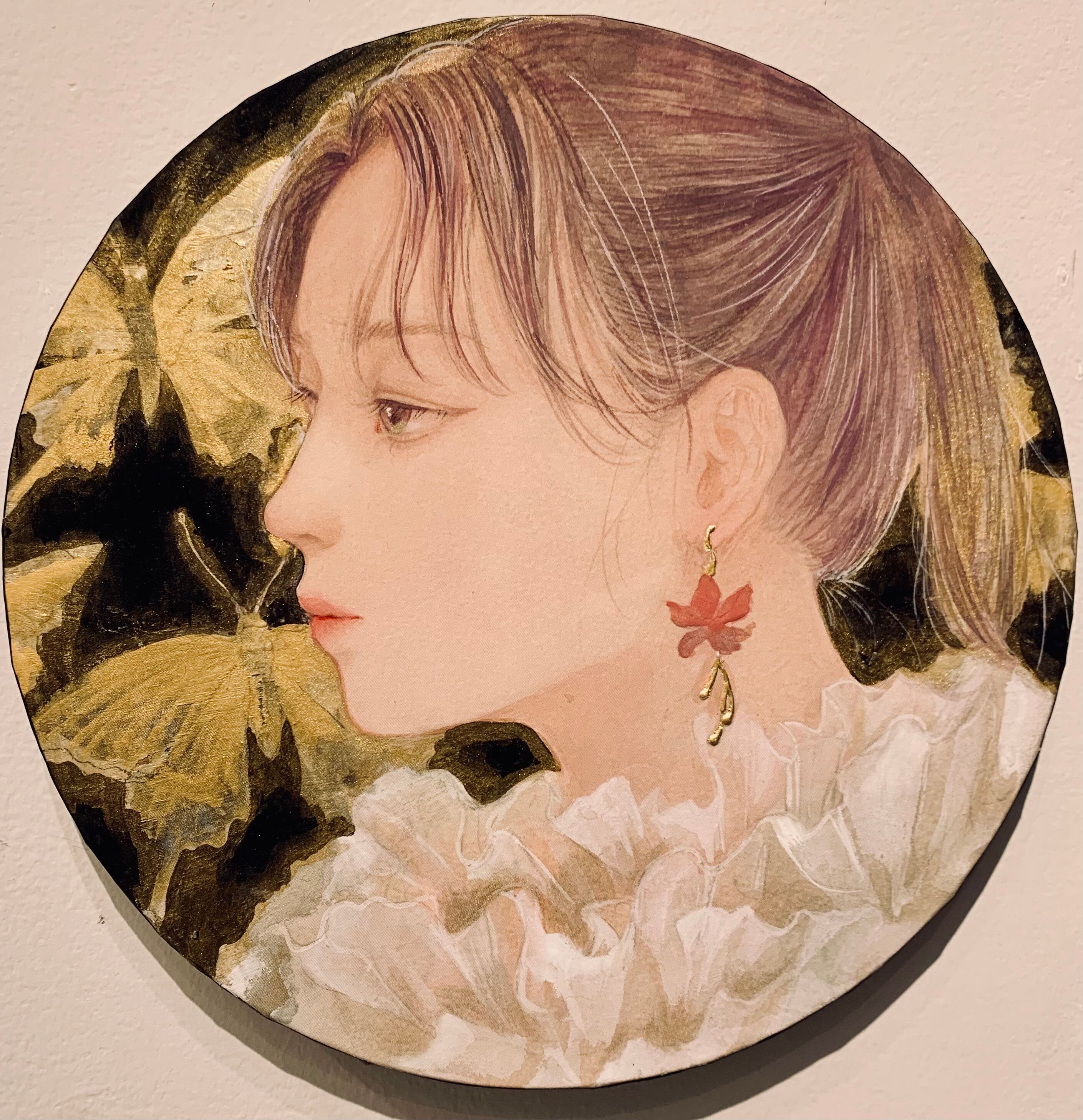 彩光る』油彩肉筆画