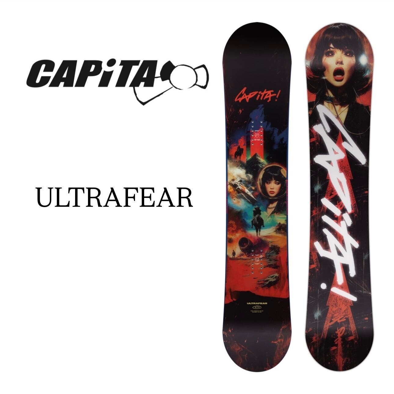 CAPITA ultrafear 153 cm オールマウン フリー カービング CAPiTA